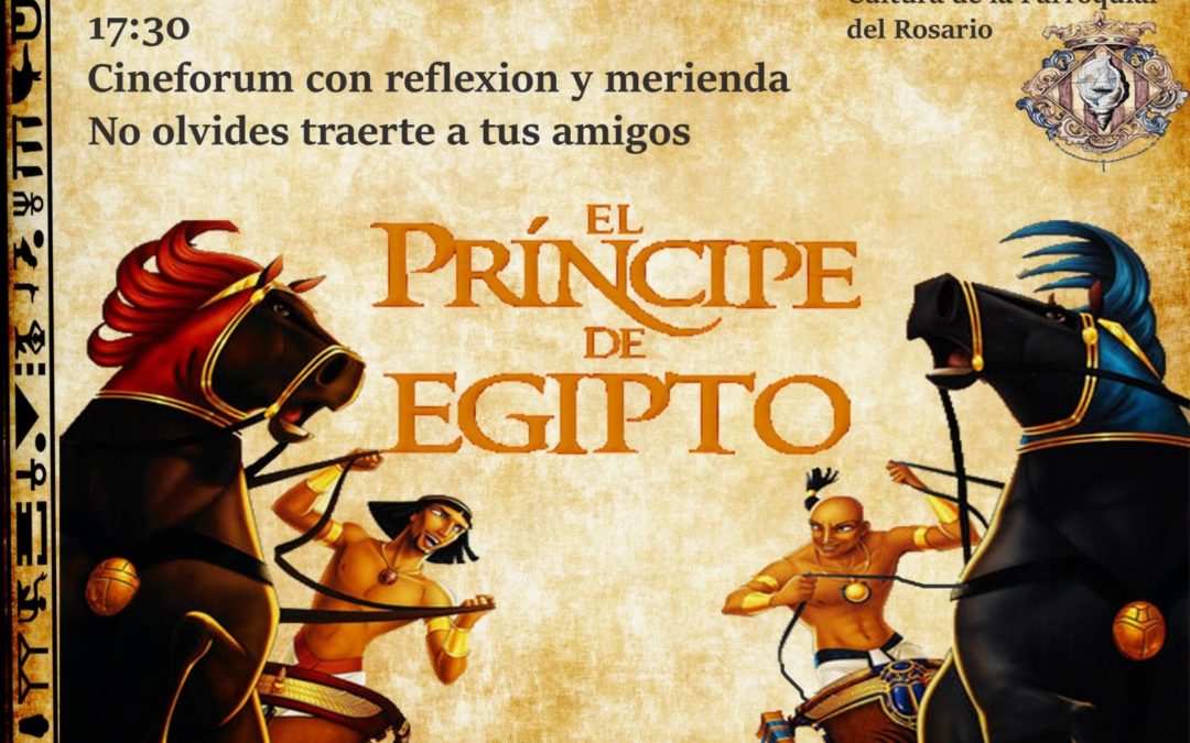 Cine Forum: El Principe de Egipto